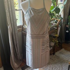 Striped Halter Dress